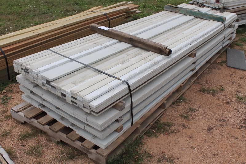 Lot of (Approximately 120) James Hardy Cement Trim Boards