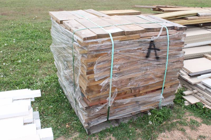 Lot of (Approximately 300) Treated Lumber