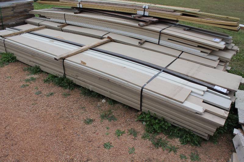 Lot of (Approximately 80) Wood LP Trim Boards