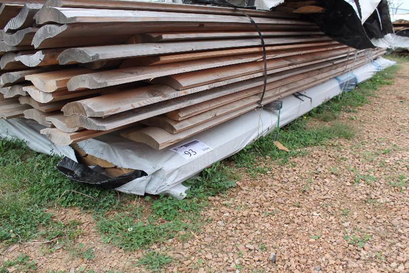 Lot of (Approximately 15) Pine Log Boards