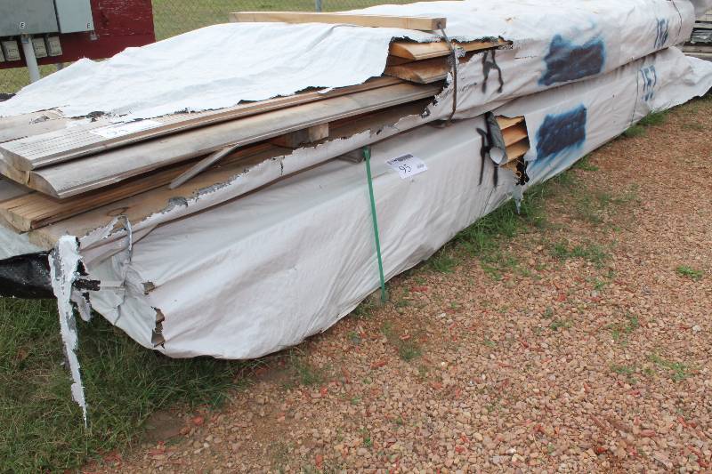 Lot of (Approximately 40) Pine Log Boards