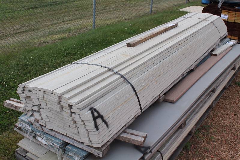Lot of (Approximately 100) James Hardy Cement Trim Boards