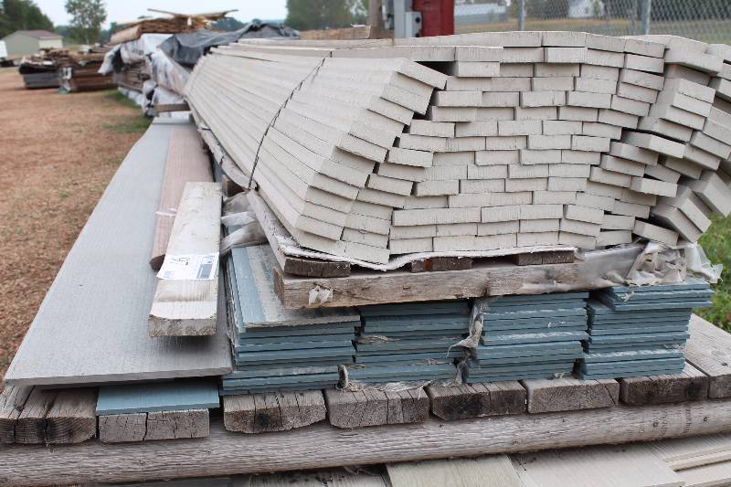 Lot of (Approximately 60) James Hardy Cement Trim Boards