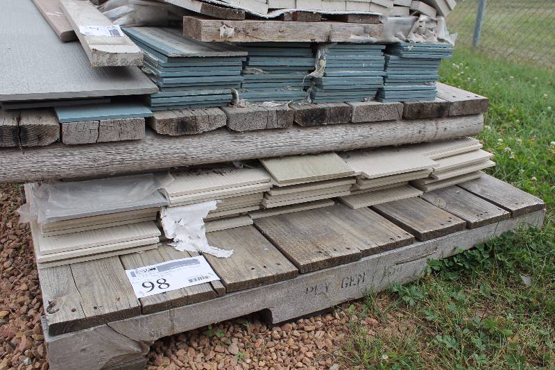 Lot of (Approximately 50) James Hardy Cement Trim Boards