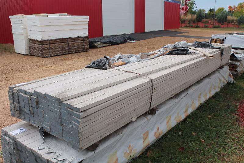Lot of (Approximately 120) Wood Trim Boards