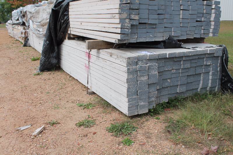 Lot of (Approximately 130) Wood Trim Boards