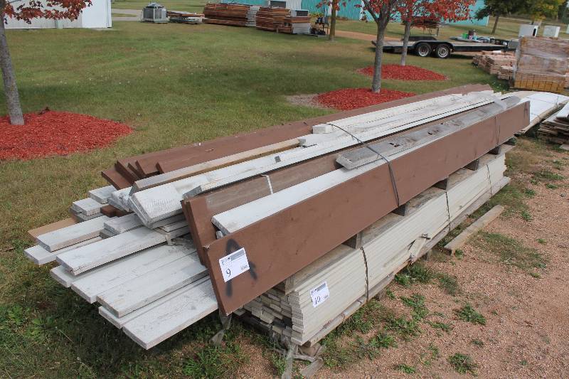 Lot of (60) Wood Trim Boards