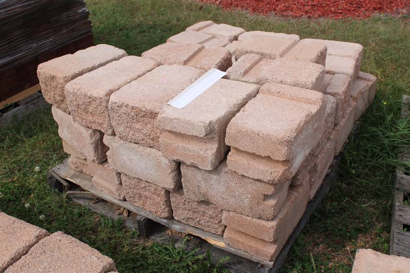 Lot of (Approximately 46) Patio Paver Bricks
