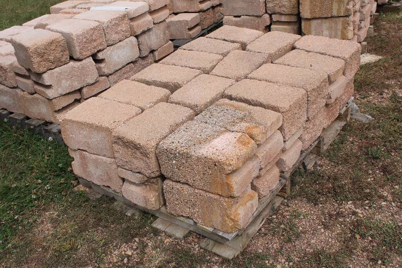 Lot of (Approximately 32) Patio Paver Bricks