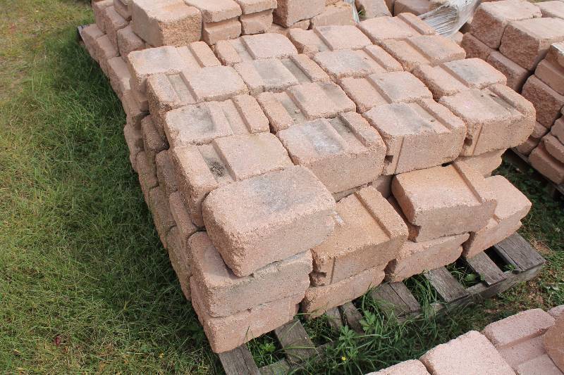 Lot of (Approximately 56) Patio Paver Bricks