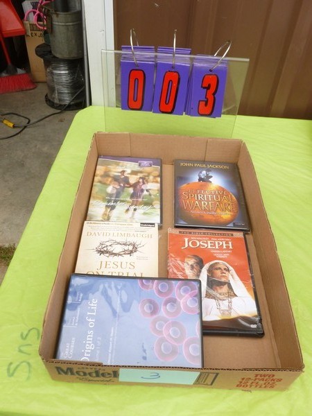 SnS Auctions # 280 Audio & Video Merchandise