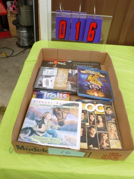 SnS Auctions # 280 Audio & Video Merchandise