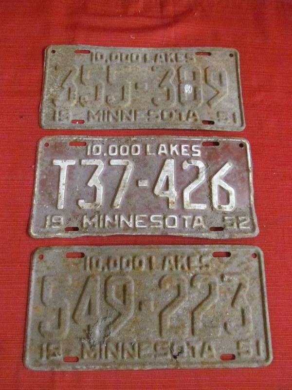 license plates