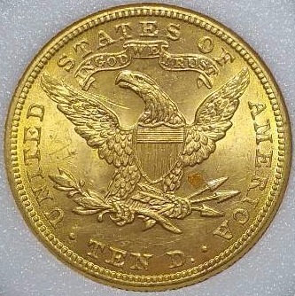 1897 Liberty Eagle $10 Gold Coin - Higher Grade