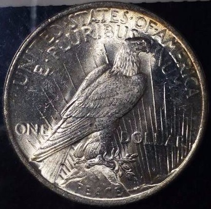 1923 P Peace Silver Dollar - Graded&nbspMS65