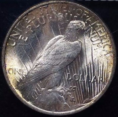 1923 P Peace Silver Dollar - Graded&nbspMS65