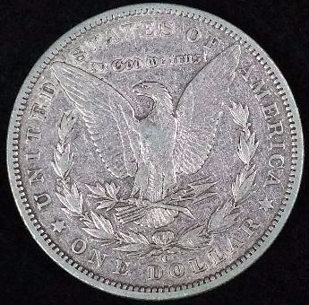 1896 O Morgan Silver Dollar
