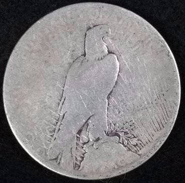 1922-D Peace 90% Silver Dollar