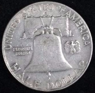 1960-D Franklin 90% Silver Dollar - Higher Grade