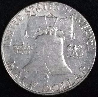 1962-D Franklin 90% Silver Dollar - Higher Grade
