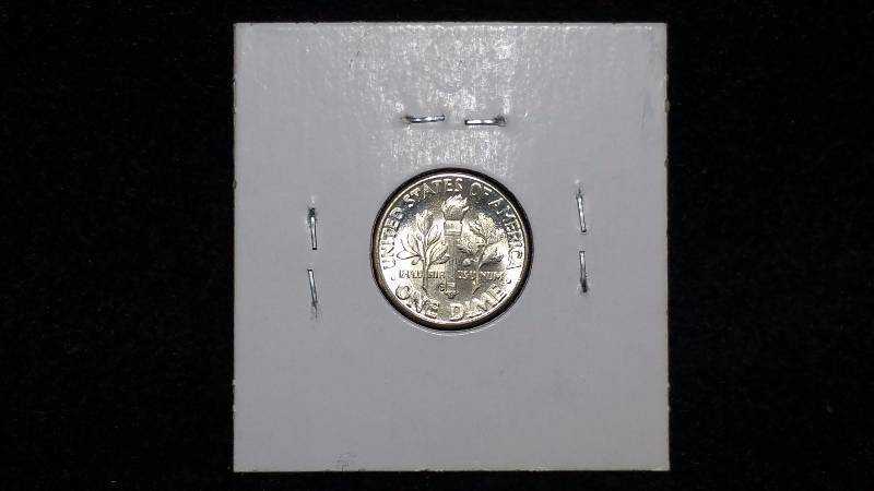 1949 D Roosevelt Silver Dime - High Grade, Semi-Key