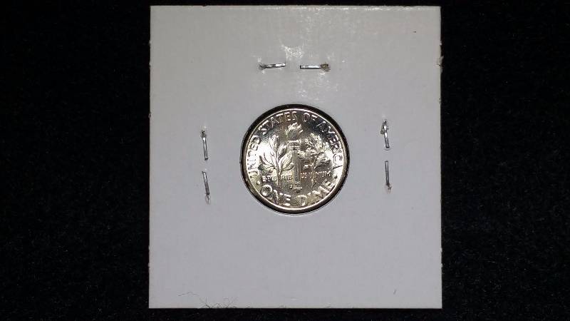 1949 D Roosevelt Silver Dime - High Grade, Semi-Key
