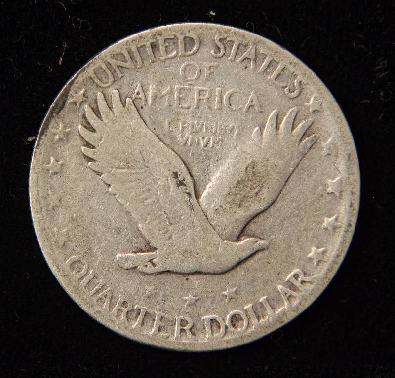 1928-S STANDING LIBERTY SILVER QUARTER FINE