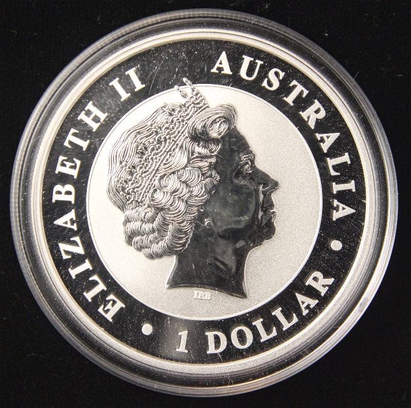 2014 AUSTRALIA KOALA 1 TROY OZ. .999 FINE SILVER IN AIRTITE HOLDER