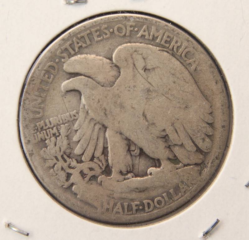 1918 WALKING LIBERTY SILVER HALF DOLLAR