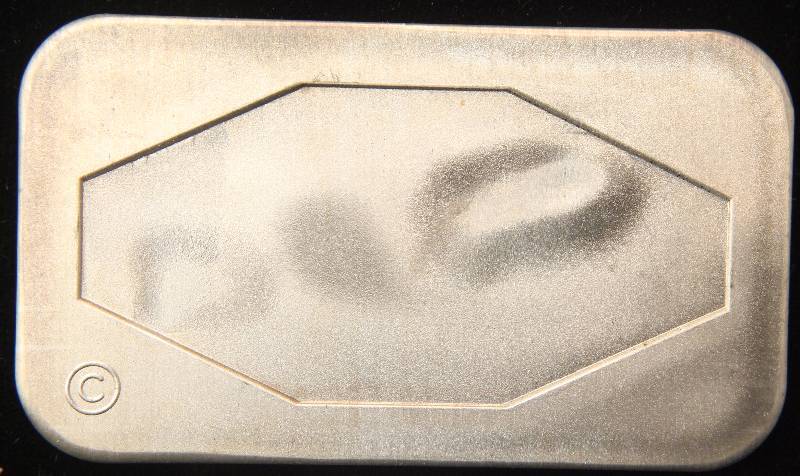 1 TROY OZ. .999 FINE SILVER VINTAGE WATERGATE BUG ART BAR