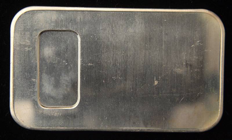 1 TROY OZ. .999 FINE SILVER ARTBAR JFK WITH SERIAL #