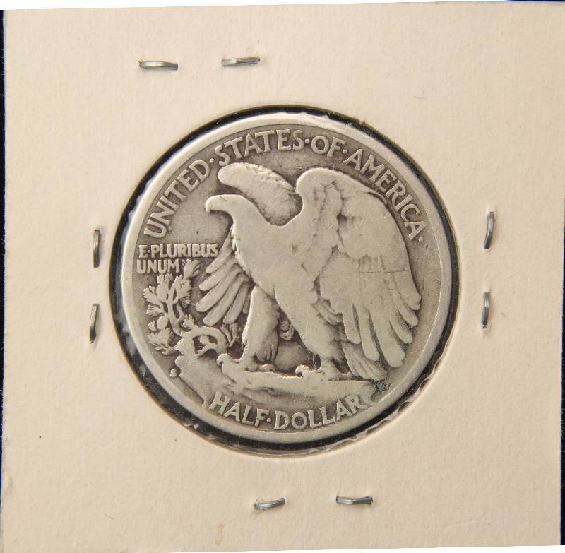 1934-S WALKING LIBERTY SILVER HALF DOLLAR