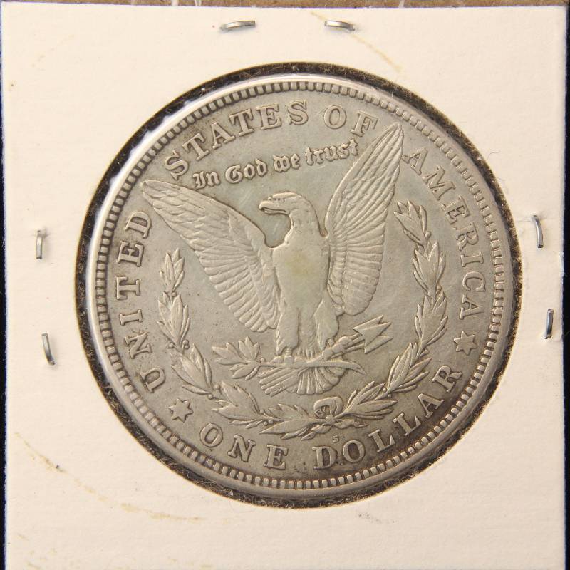 1921-S MORGAN SILVER DOLLAR