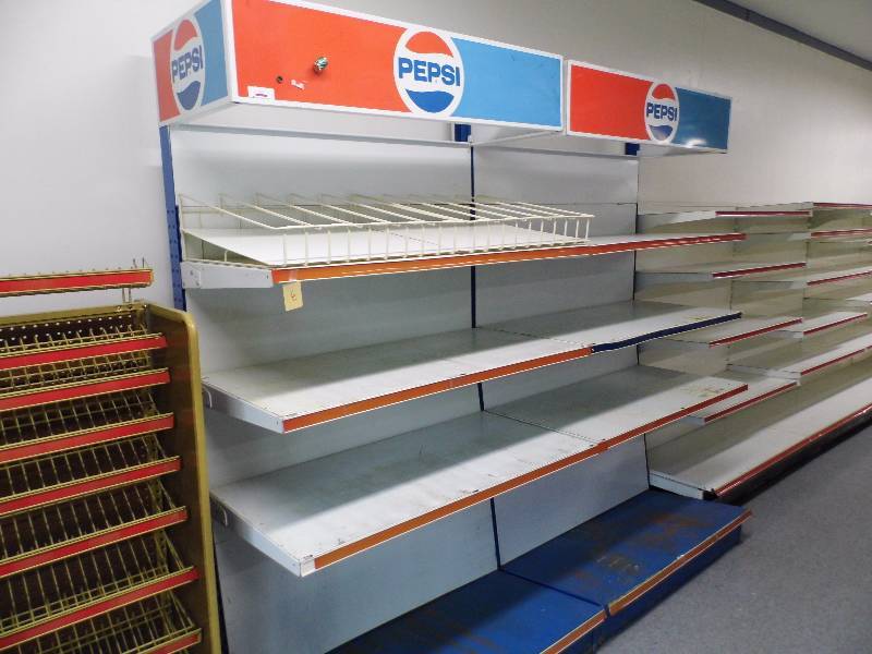 lot 6 image: Pepsi Shelf