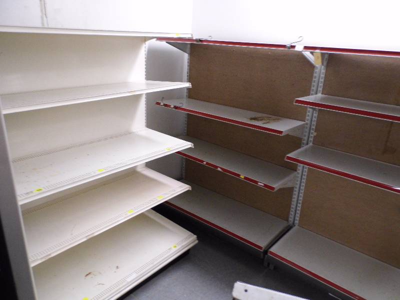 lot 10 image: 3 Shelving Units