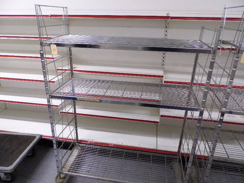 lot 24 image: Shelf on Wheels