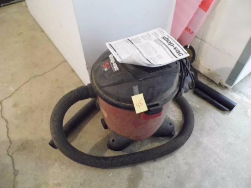 lot 45 image: Shop Vac