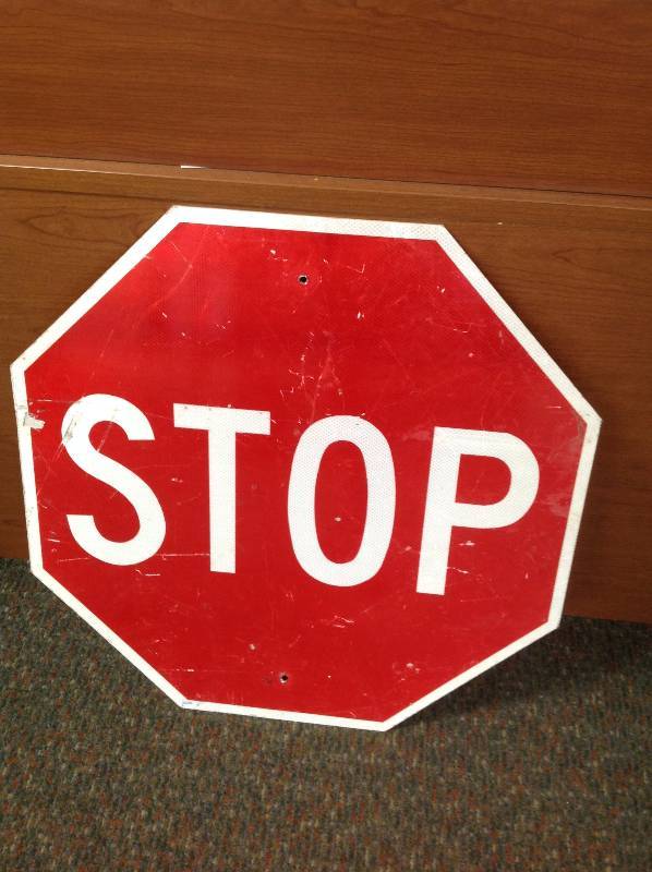 Reflective Metal Stop sign