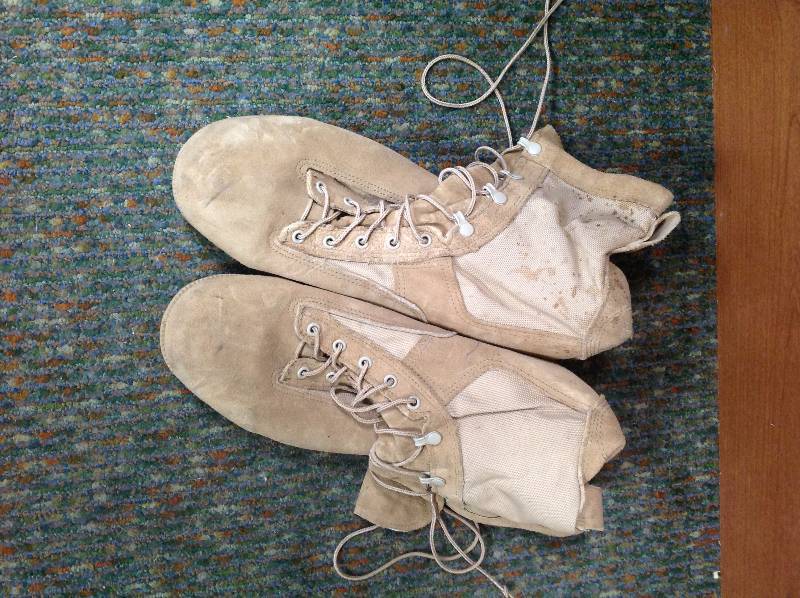 Military Boot Tan Size 13R