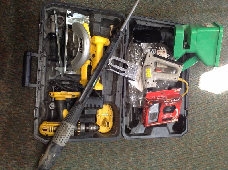 DeWalt cordless tools