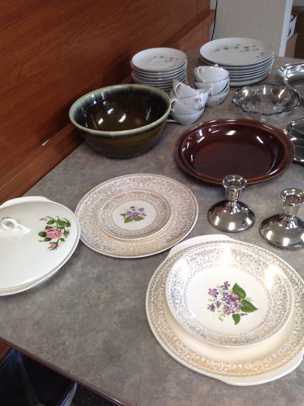 Red Wing, Fine China glassware and stainless steel dishes