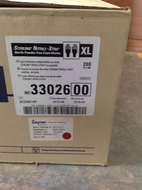 XL Sterling Nitrile - Xtra Powder free