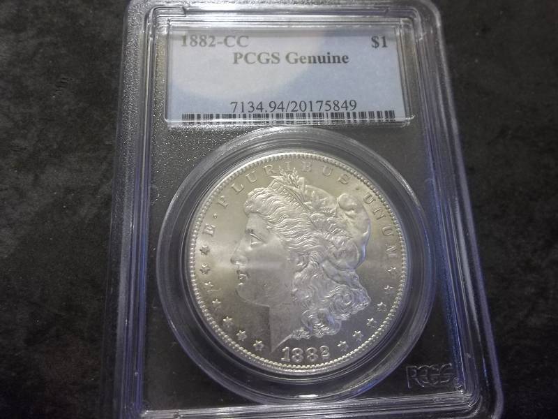 1882 CC  Morgan Silver Dollar