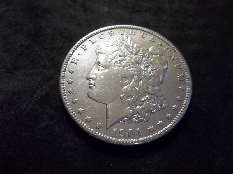 1901 O Morgan Silver Dollar