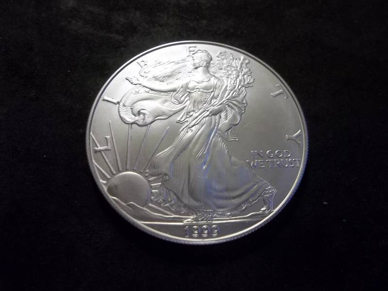 1999 US Silver Eagle MS 1 OZ. Pure .999 Fine Uncirculated