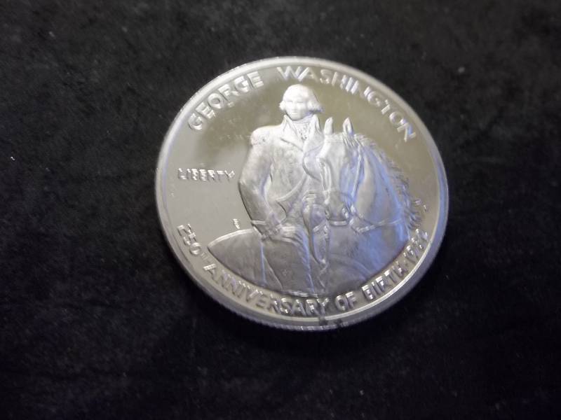 George Washington 250th Anniversary Commemorative Half Dollar