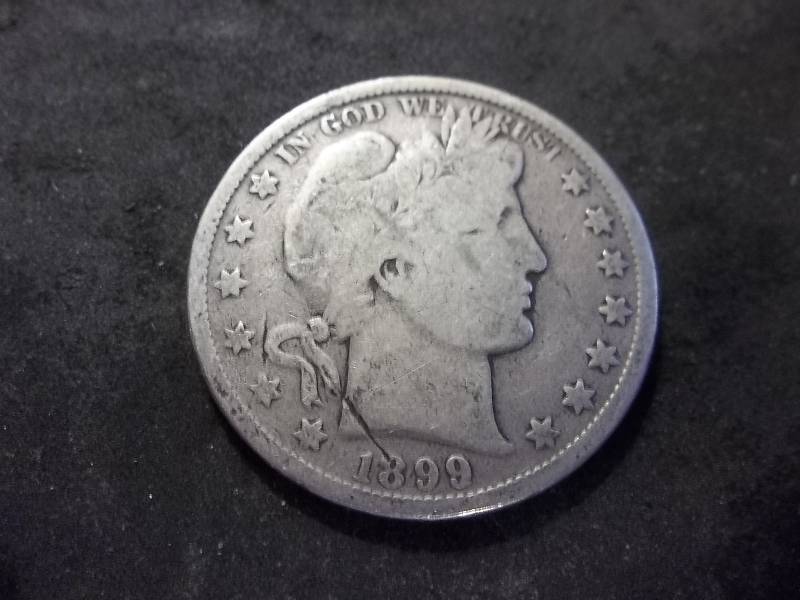 1899 Barber Half Dollar