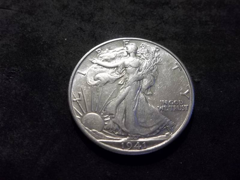 1941 D Walker Half Dollar