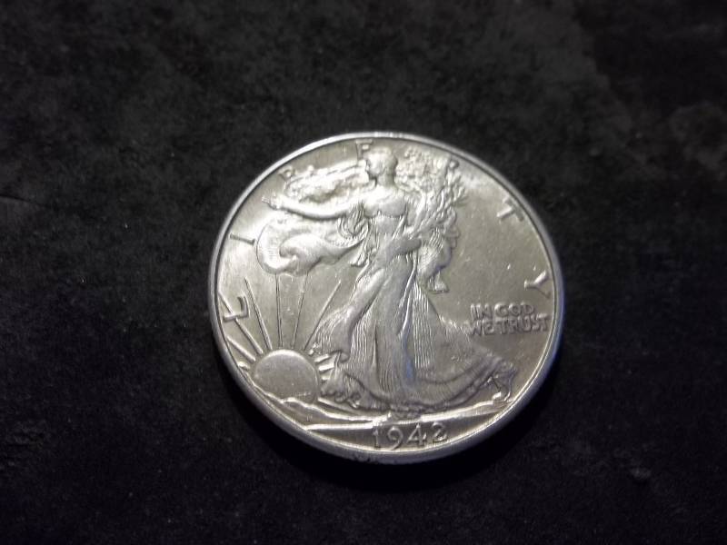 1942 D Walker Half Dollar