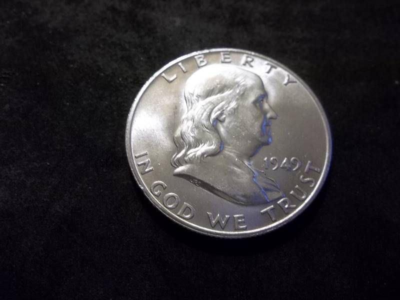 1949 D  Franklin Half Dollar